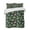 Black, variant on Quilts Twin Size Bedding Set, Cactus Summer Lightweight Quilted Comforter, Watercolor Tropical Botanical Black Soft Reversible Bedspread Coverlet with Pillow Covers for All Season, 68" x 86"