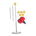 thumbnail image 1 of Pong Balls Paddles Set Mesa de tenis Kit de entrenamiento de tenis Servido, profesionales para niños y adultos suave elástico, 1 of 8