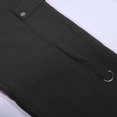 thumbnail image 4 of TZEWGL Spring Summer Solid Cool Street Style Hip Hop Pants With Pocket For Kids Active High Waisted Drawstring Loose Fit Pants For Girls size 10-12T, 4 of 6