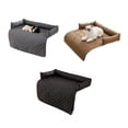 thumbnail image 4 of Methold Cama refrescante para mascotas, universal, impermeable, para perros, 90 x 90 cm, suave, antideslizante, color gris. Suministros para perros camello 90 x 90 cm, 4 of 6