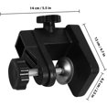 thumbnail image 2 of Generic Pet Grooming Table Arm Fixing Clamp Metal Accessory Enlarged Base, 2 of 6