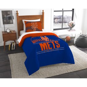New York Mets Queen Bed In Bag Set Walmart Com