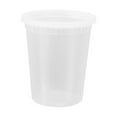 thumbnail image 3 of Estbridge Freshware Food Storage Containers  Plastic Deli Containers with Lids  Slime  Soup  Meal Prep Containers | BPA Free | Stackable | Leakproof | Microwave/Dishwasher/Freezer Safe, 3 of 3