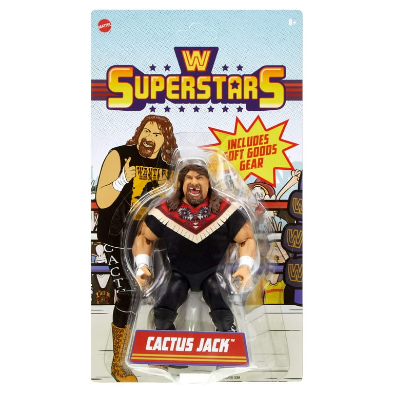 WWE Superstars Cactus Jack Action Figure & Accessories
