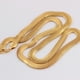 thumbnail image 1 of 18K Cadena de Oro 25 Collar 8mm Mujeres pulgadas para los hombres de hueso amarillo Collares Colgantes, 1 of 6