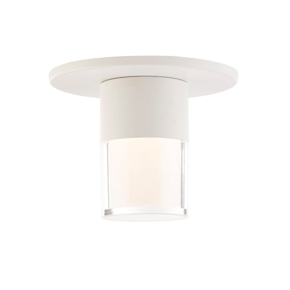 FM-240203-CS-WT WAC Limited Twist-N-Lite - 9W 1 LED Flush Mount-3.5 Inch Tall and 2.38 Inch Wide-White Finish