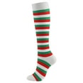 thumbnail image 1 of Chaussettes de Sport en Coton pour Femmes Motif de Noël, 1 of 2