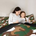thumbnail image 5 of Feelyou Fashion Camo Full Size Comforter Sets, Cartoon Camouflage Kids Bedding Sets, 3pcs, 5 of 8