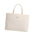 thumbnail image 2 of segolike Business Briefcase Handbag Document Large Computer Bag for Office Outdoor Travel Beige, 2 of 9