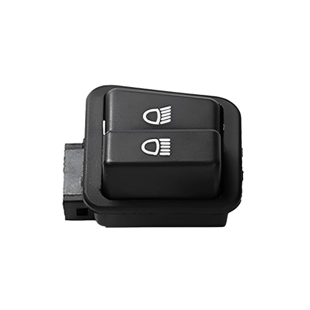 sweethay Interruptor de motocicleta, botón de altavoz de motocicleta, controlador de luz, reparación de faros eléctricos, piezas de repuesto, Accesorios para motos Atenuación