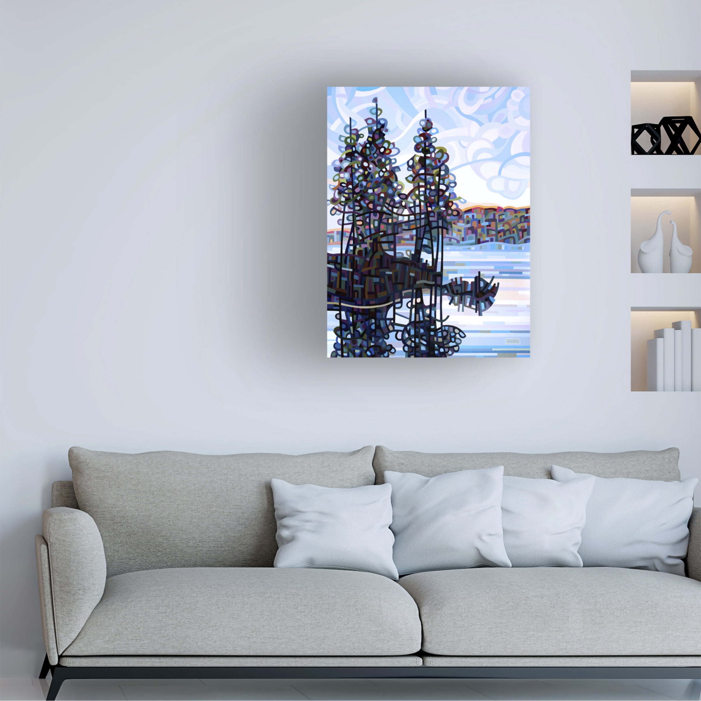 Mandy Budan 'Haliburton Morning' Canvas Art