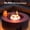 Dark Grey, variant on 30 in. Round Propane Fire Pit Table with LED Light - 50,000 BTU Gray Outdoor Fire Pit with Tank Holder, Gas Fire Pits s for Outside (Dark Gray, Golden LED Light)