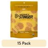 (15 pack) Honey Stinger Organic Mini Energy Waffle Snack, Honey, 5.3 oz Bag