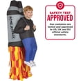 thumbnail image 6 of Morph Kids Jetpack Pick Me Up Inflatable Costume Boys Rocket Jet Pack Halloween Multicolor One Size, 6 of 9