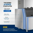 thumbnail image 6 of Ktaxon Commercial Ice Maker Machine, 400LBS/24H Smart LCD Panel Commercial Ice Machine with 280lbs Storage for Restaurant Bar Store Bar Supermarket, Home & More, Include Water Filter & Scoop, 6 of 9