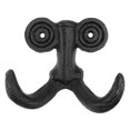 thumbnail image 5 of Raindrops  Coat Hook Hooks Wall Mount Beard Cast Iron Country Style Hanger Stylish, 5 of 8