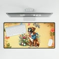 thumbnail image 4 of Boxer Celebrates Spring and Enjoys a Happy Easter Desk Mat Full Keyboard Mouse Pad Boxers Dog Lover Gifts Idea Large Mousepad - 02001, 4 of 5
