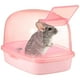 thumbnail image 1 of Inodoro de sauna de chinchilla casa de baños de arena de plástico hedgehog ardilla hámster inodoro, 1 of 8