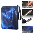 thumbnail image 5 of ALAZA Cool Dragon with Flames Trading Card Binder 4 Pocket Cards Collection Album 400 Folder Holder, 5 of 6