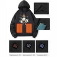 thumbnail image 5 of Heisall Womens Hoodies 2025 Winter Smart Heating Hooded Sweatshirts Thermal Electric-Heated Tops Fashion Loose Casual Electric Heating Apparel, 5 of 5