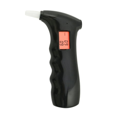 Portable Digital Alcohol Tester with LCD Display High Sensitive Blowing Type Alcohol Test Breathalyzer Detector Analyzer