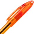 thumbnail image 4 of Pentel RSVP Mini Ballpoint Pen, (1.0mm) Medium Line, Orange Ink, 12 pack (BK91MNF-F), 4 of 4