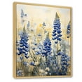 thumbnail image 2 of Designart "Enchanted Blue Bonnet Fields III" Blue Bonnets Floater Framed Canvas Prints, 2 of 5