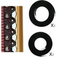 thumbnail image 2 of Dragrep, gummiband, tillbehör för vilstol (svart export (ett set med 2 långa och 2 korta)), 2 of 5