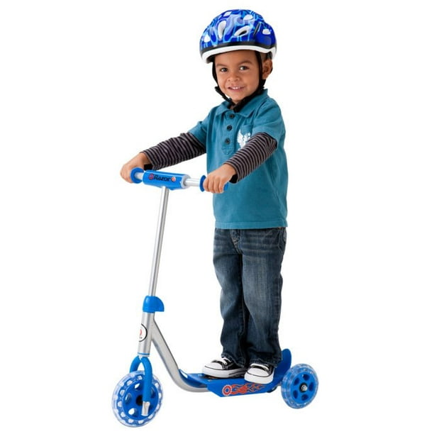 Razor Jr. 3-Wheel Lil' Kick Scooter - Ages 3+ and riders up to 44 lbs