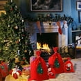 thumbnail image 3 of Large Red Christmas Santa Sack for presents and Toys, 3 of 5