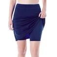 thumbnail image 2 of Tiqkatyck Skirts for Women, Women's Active Performance Skort Lightweight Skirt for Running Tennis Golf Sport Long Skirt Blue, 2 of 7