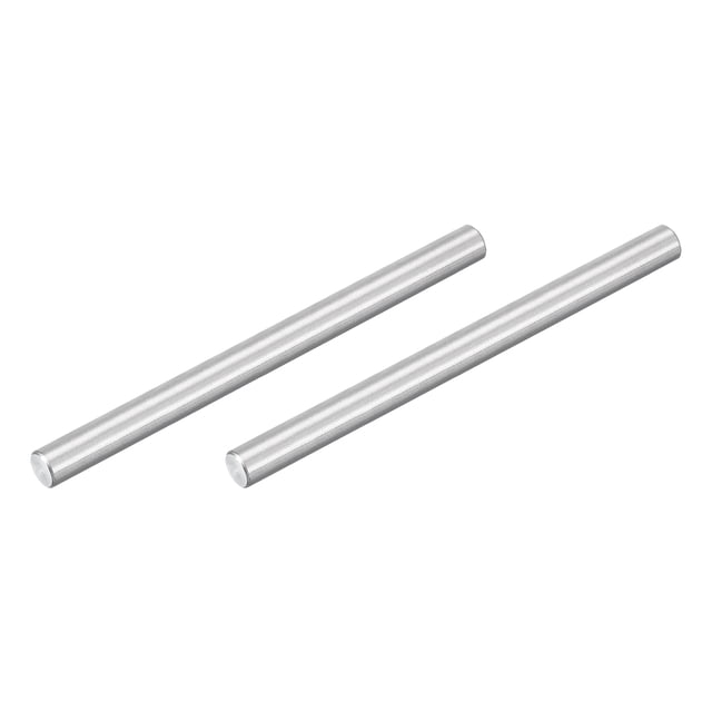 2Pcs M8x100mm 304 Stainless Steel Dowel Pin, Cylindrical Shelf Support Peg Pin