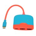 thumbnail image 2 of Portable TV Docking Station, HD PD Fast Charging USB3.0 Expansion 3 in 1 100W HD Multimedia Interface Adapter Hub Dock  for Transferring Files for Playing Games, 2 of 7