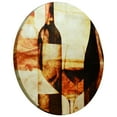thumbnail image 2 of Empire Art Direct "After the Wine" Circular Silver Canvas Round Wall Art, 32" Diameter, Ready to Hang, 2 of 8
