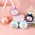 thumbnail image 5 of QearFun Cute Earbuds for Kids in-Ear Headphones,Kid Cable Wired Earbud,Earphone with Microphone and Lovely Earphones Storage Case,Ideal Gifts for School Girls and Boys (Rabbit Purple), 5 of 5