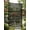 47*72inch 02 - crushed glass style, variant on Outdoor Privacy Screen, Decorative Metal Privacy Panel with Palm Leaf Cutout, Freestanding Garden Divider for Patio, Balcony, Poolside, Black