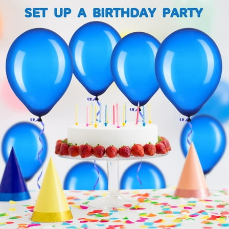 SASABAXI 100Pcs Big Latex Balloons for Baby Shower Festival Party 10Inch