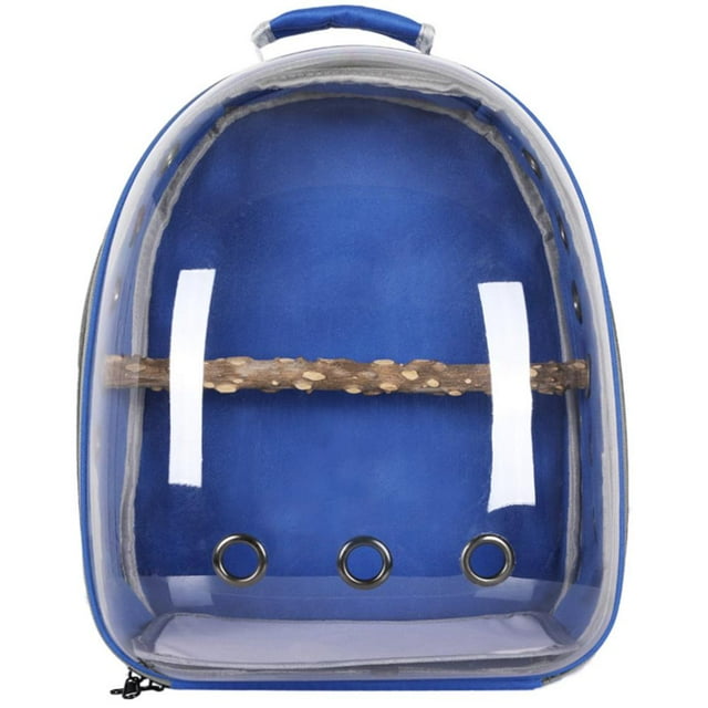 Pet Parrot Carrier Bird Bolsa De Viaje Mochila Cápsula Espacial Mochila Transparente Mochila Transpirable Para Loros Speravity AP007803-05