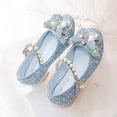 thumbnail image 3 of Zapatos de princesa para niñas, moda de primavera y otoño, zapatos de tacón alto, zapatos individuales para niños, zapatos de cristal con mariposas, zapatos de cuero para bebés, otoño, 3 of 6