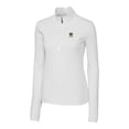 thumbnail image 2 of Women's Cutter & Buck  White Notre Dame Fighting Irish Alumni Traverse Stretch Quarter-Zip Top, 2 of 3