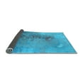 thumbnail image 2 of Ahgly Company Indoor Rectangle Oriental Light Blue Industrial Area Rugs, 2' x 4', 2 of 4