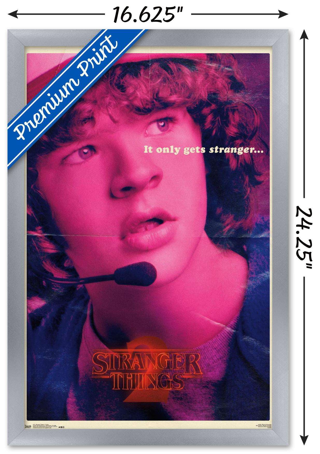 Netflix Stranger Things: Season 2 - Dustin Wall Poster, 14.725" x 22.375", Framed