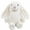 White, variant on White Bunny Plush, 12 Inch Super Fluffy Rabbit Plush Toy With Long Ears, Cute Bunny Birthday Gifts For Kids