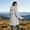 Gray, variant on Lutiedan Waterproof Raincoat for Women Full Zip Long Sleeve Windbreaker Outdoor Hiking Hooded Rain Jacket with Pocket Size S-XXL