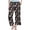 00-Brown1540, variant on WOYY Girls Halloween Pajama Pants Allover Print Soft Elastic Waist Sleep Pants, Sizes 3-14