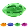 thumbnail image 2 of Dog Chew Toy Ball Creative Rubber Dog Squeaky Ball Dog Teething Toy Ball, 2 of 10