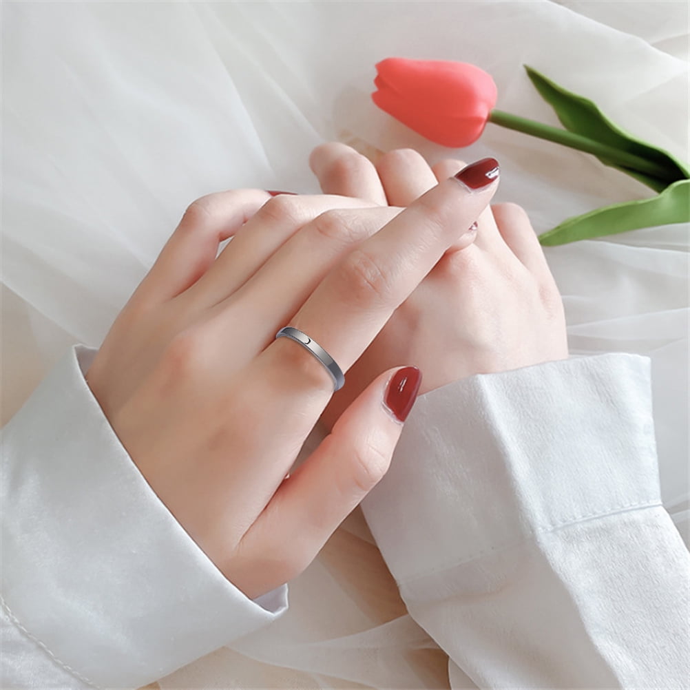 Simple Design Trendy Carved Ring Sets Plain Value Infinity Love Stainless  Steel Ring in Bangalore at best price by SILVER SHOPE JEWELLERS - Justdial