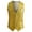 Yellow, variant on Sopiago Shiny Sequin Vest Men V-Neck Party Sleeveless Suit Prom Vest for Men Waistcoat Black,3XL