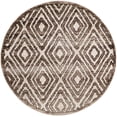 thumbnail image 2 of Rugs.com Hermitage Collection Rug – 4 Ft Round Chocolate Brown Medium Rug Perfect For Kitchens, Dining Rooms, 2 of 9