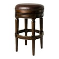 thumbnail image 1 of Open Box Maven Lane Pullman Backless Swivel Bar Stool, Dark Walnut, Bar Height, 1 of 6